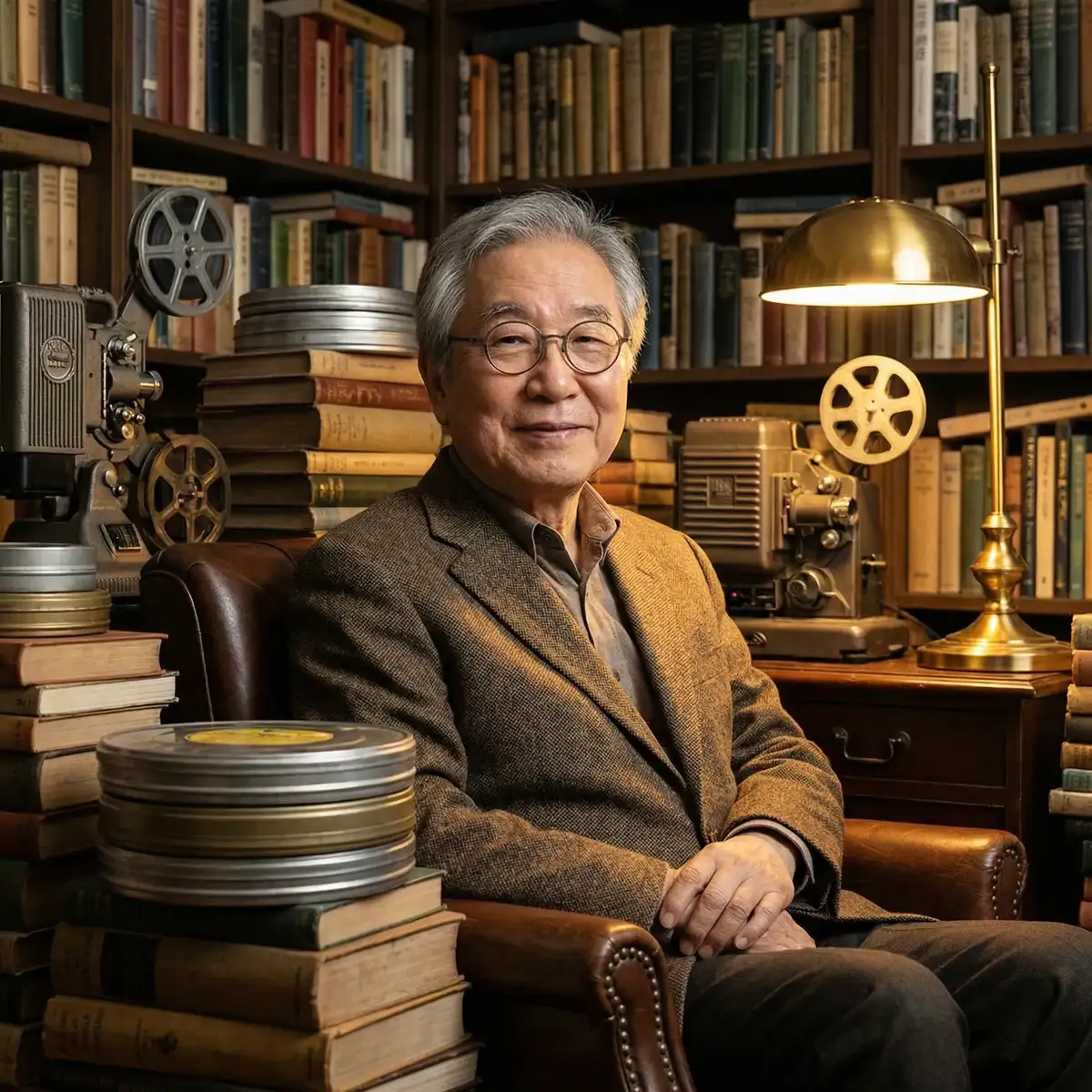 亚洲伦理片库馆长肖像 - 玩物社区 研究学者